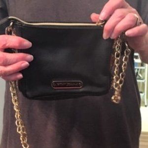 Black and Gold Betsey Johnson purse